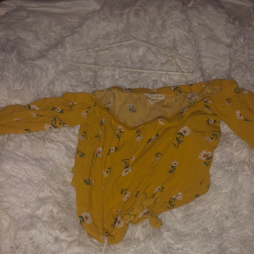Pacsun la hearts blouse crop top type